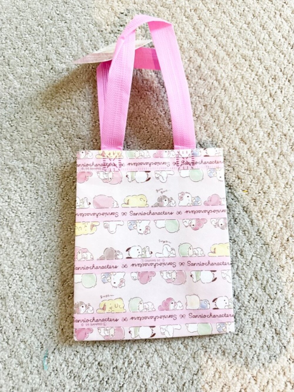 Hello Kitty by Sanrio Pink Character Mini Tote Bag NEW - Picture 4 of 5